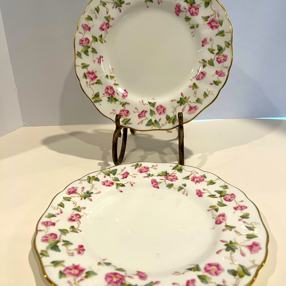 Vintage Set of 2 9” Cauldron Ltd. England Plates